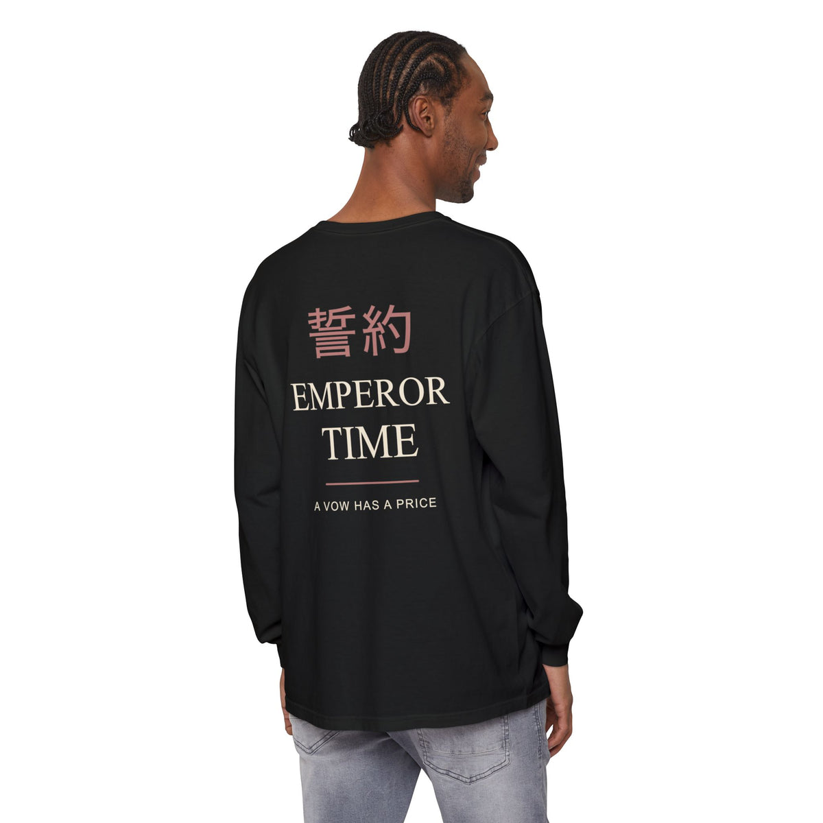Chain Contract Kanji Long Sleeve Tee | Inspired by Kurapika from Hunter x Hunter