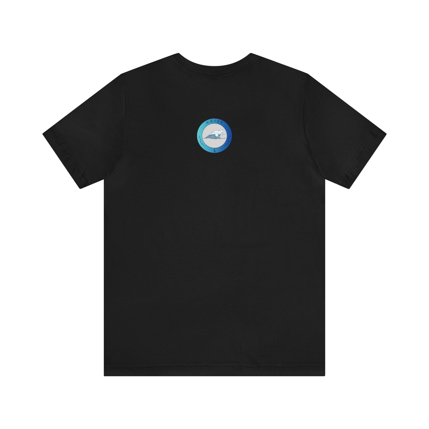 Water Kanji Crest Unisex Jersey Short Sleeve Tee Shirt