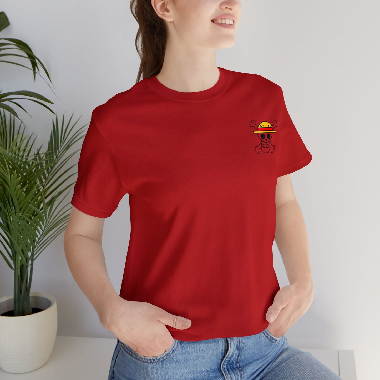 Straw Hat One Piece Unisex Jersey Short Sleeve Tee