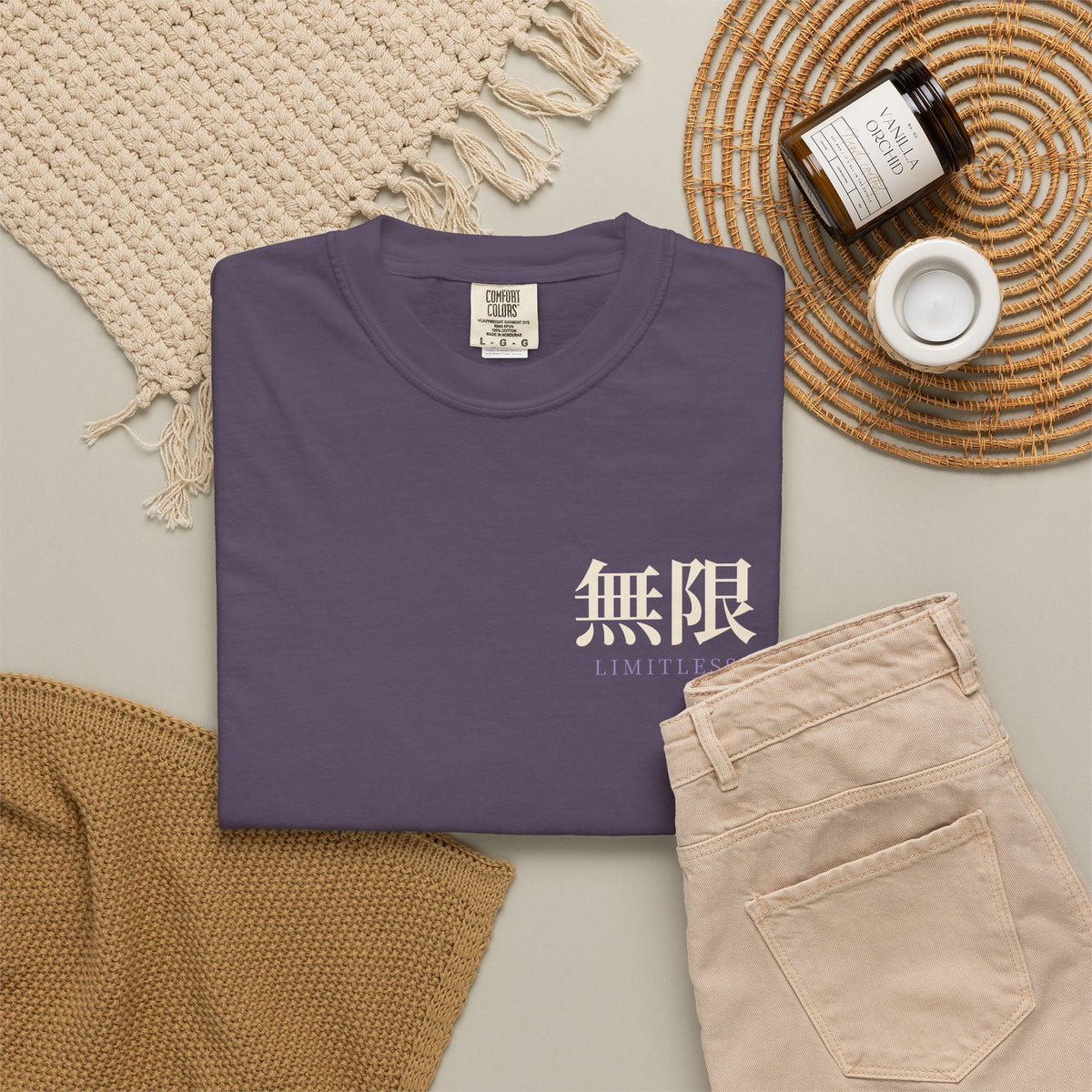 Limitless Uniform Kanji Anime Tee | Sorcerer Japanese Streetwear