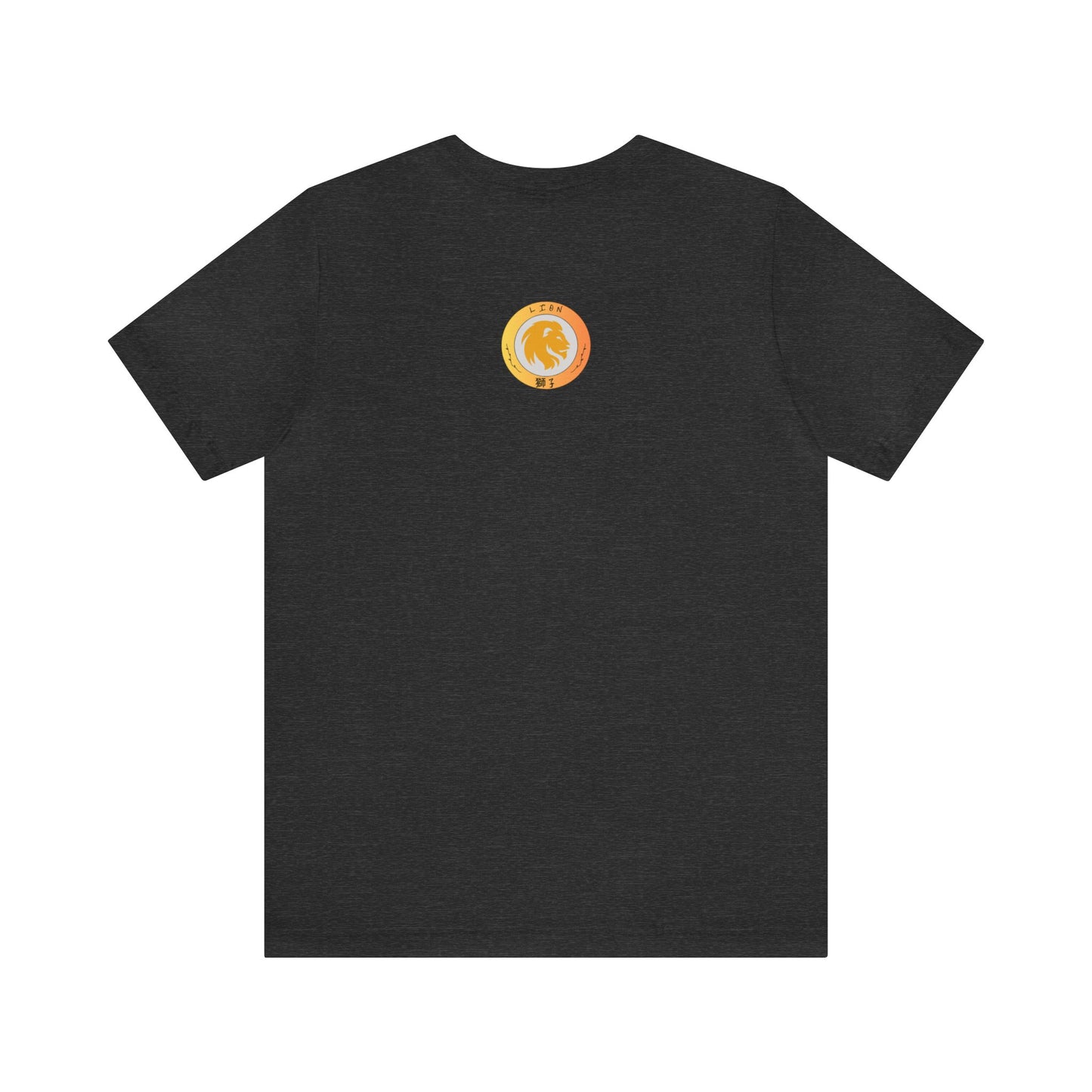 Lion Kanji Crest Unisex Jersey Short Sleeve Tee Shirt