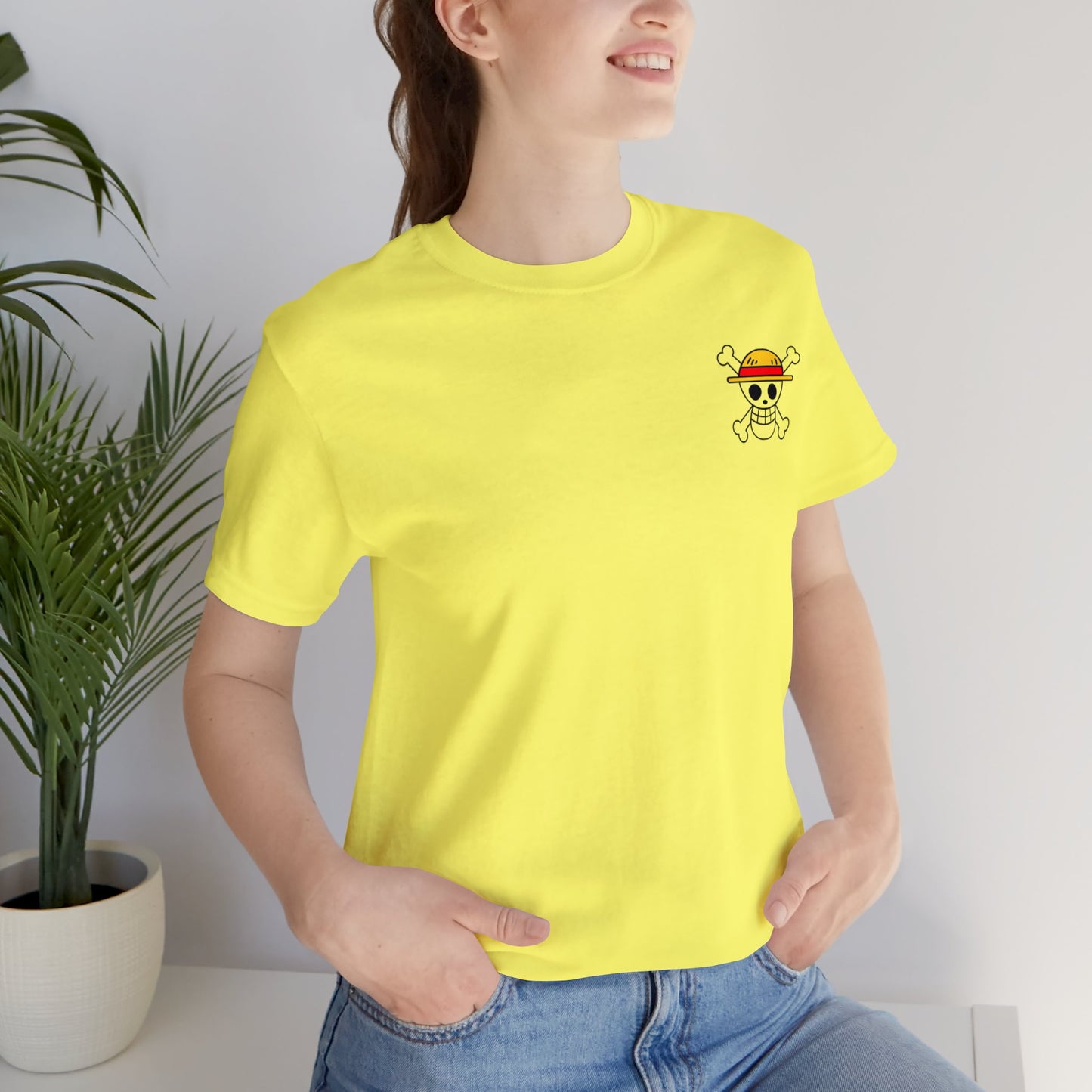 Straw Hat One Piece Unisex Jersey Short Sleeve Tee