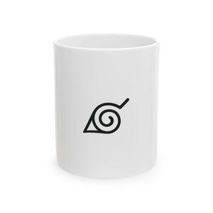 Konoha Quiet Crest Ceramic Mug | Inspired by the Hidden Leaf Village from Naruto