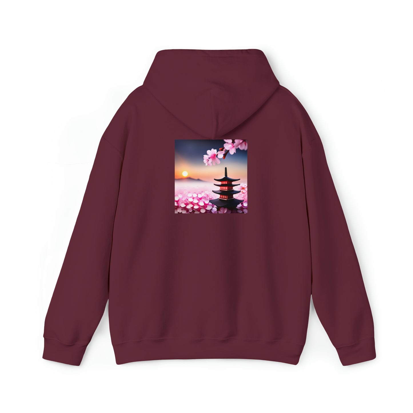 Zen Sakura Unisex Heavy Blend™ Hooded Sweatshirt