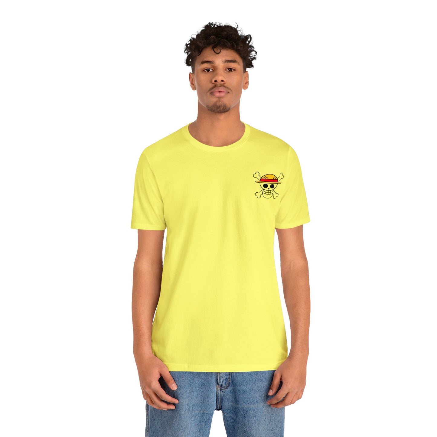 Straw Hat One Piece Unisex Jersey Short Sleeve Tee