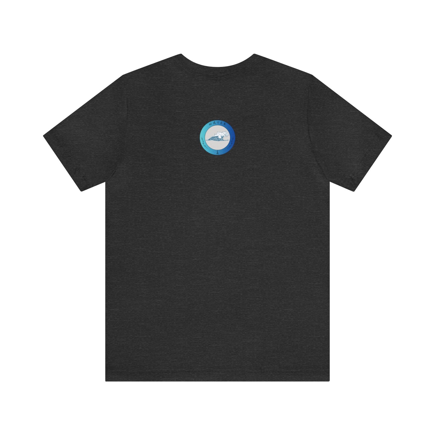 Water Kanji Crest Unisex Jersey Short Sleeve Tee Shirt