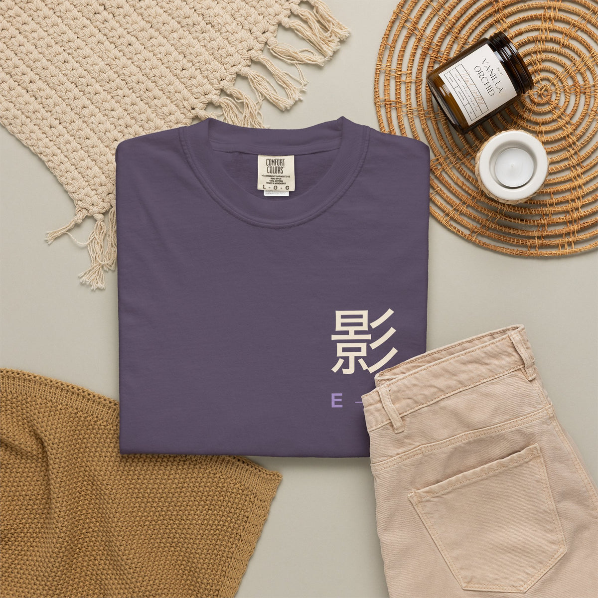 Shadow Rank Kanji Anime Tee | Shadow Rank Gym Japanese Streetwear