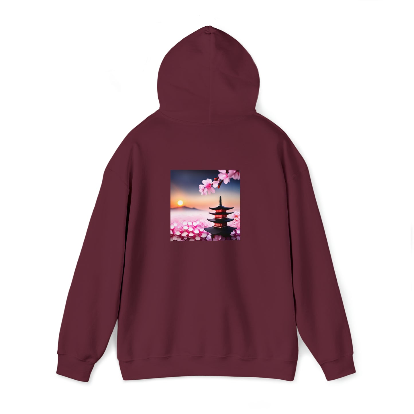 Zen Sakura Unisex Heavy Blend™ Hooded Sweatshirt