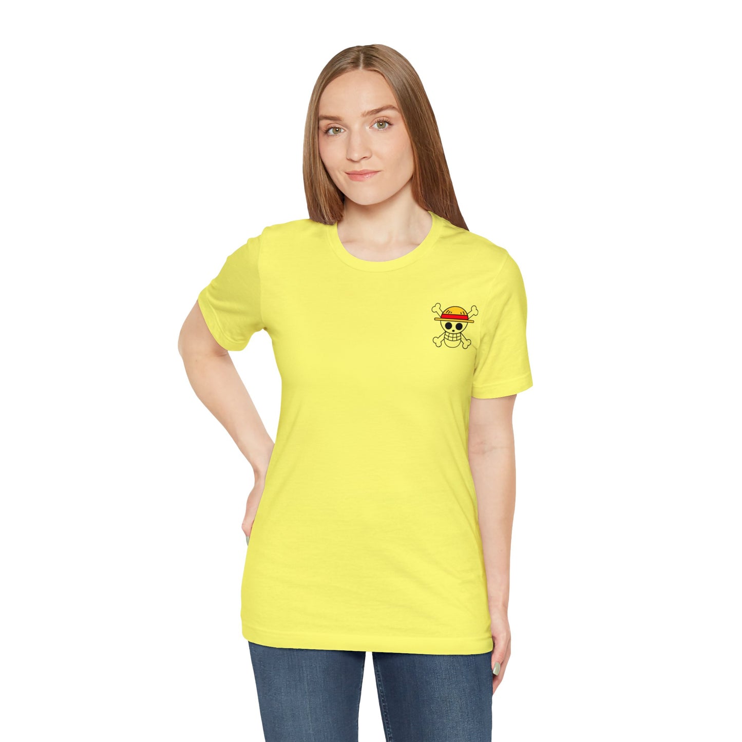 Straw Hat One Piece Unisex Jersey Short Sleeve Tee