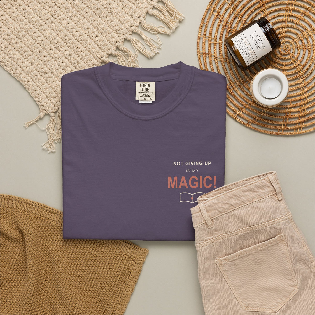 My Magic Anime Quote Tee | Grimoire Magic Japanese Streetwear