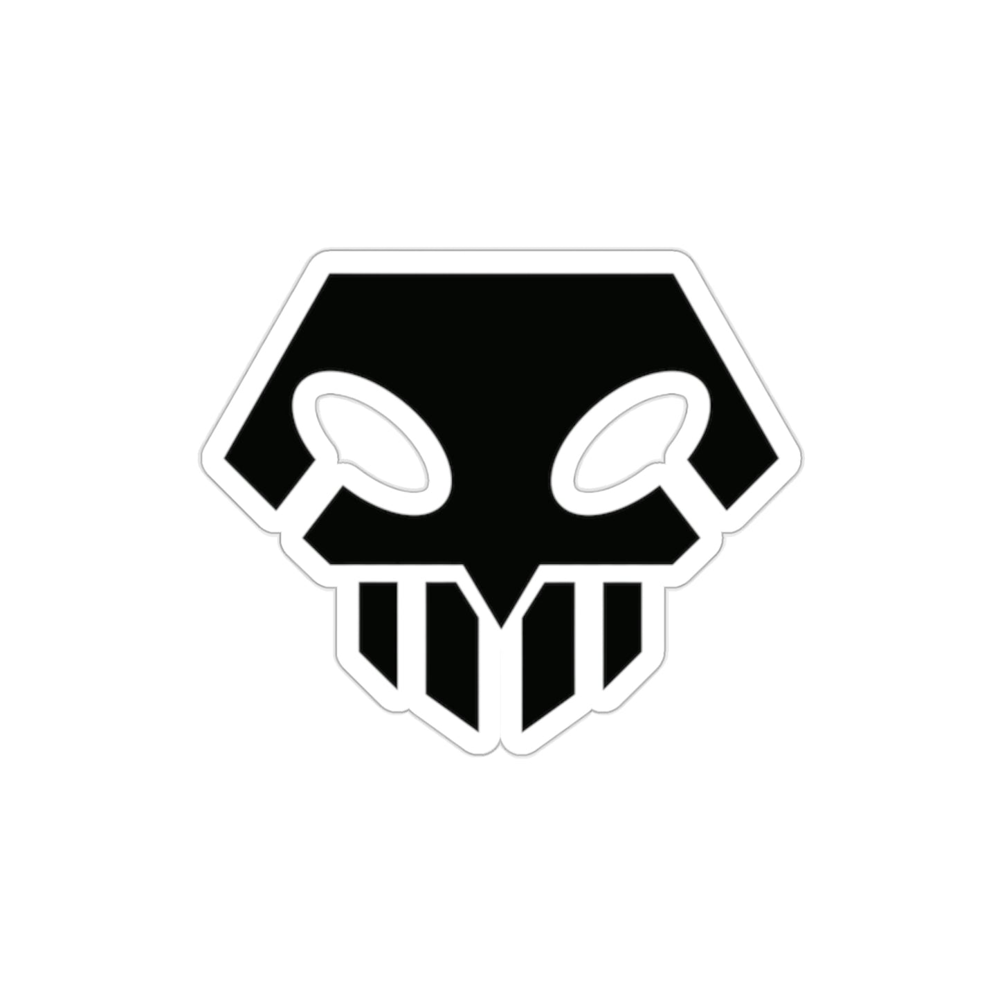 Bleach Hollow Skull Die-Cut Stickers