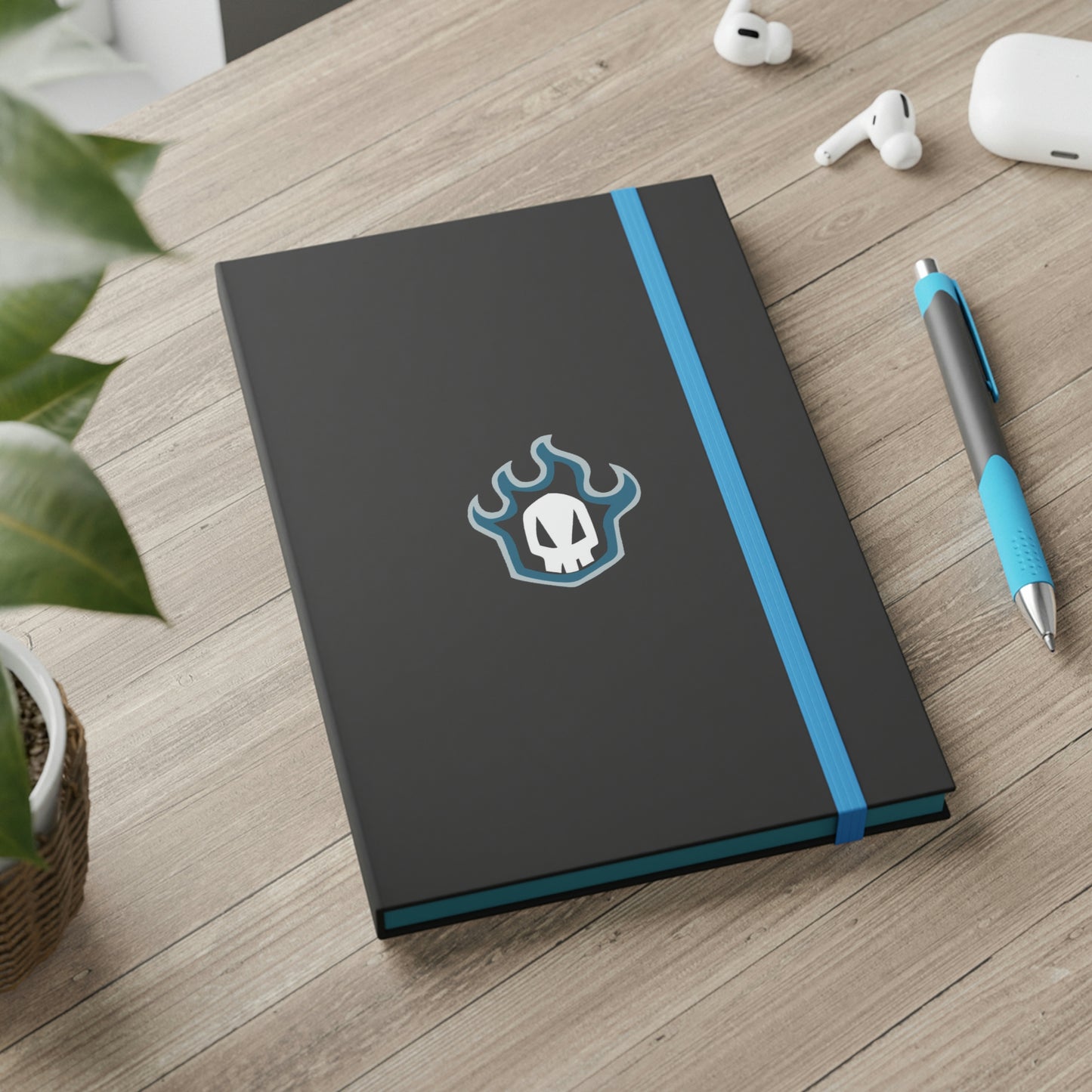 Bleach Color Contrast Notebook - Ruled