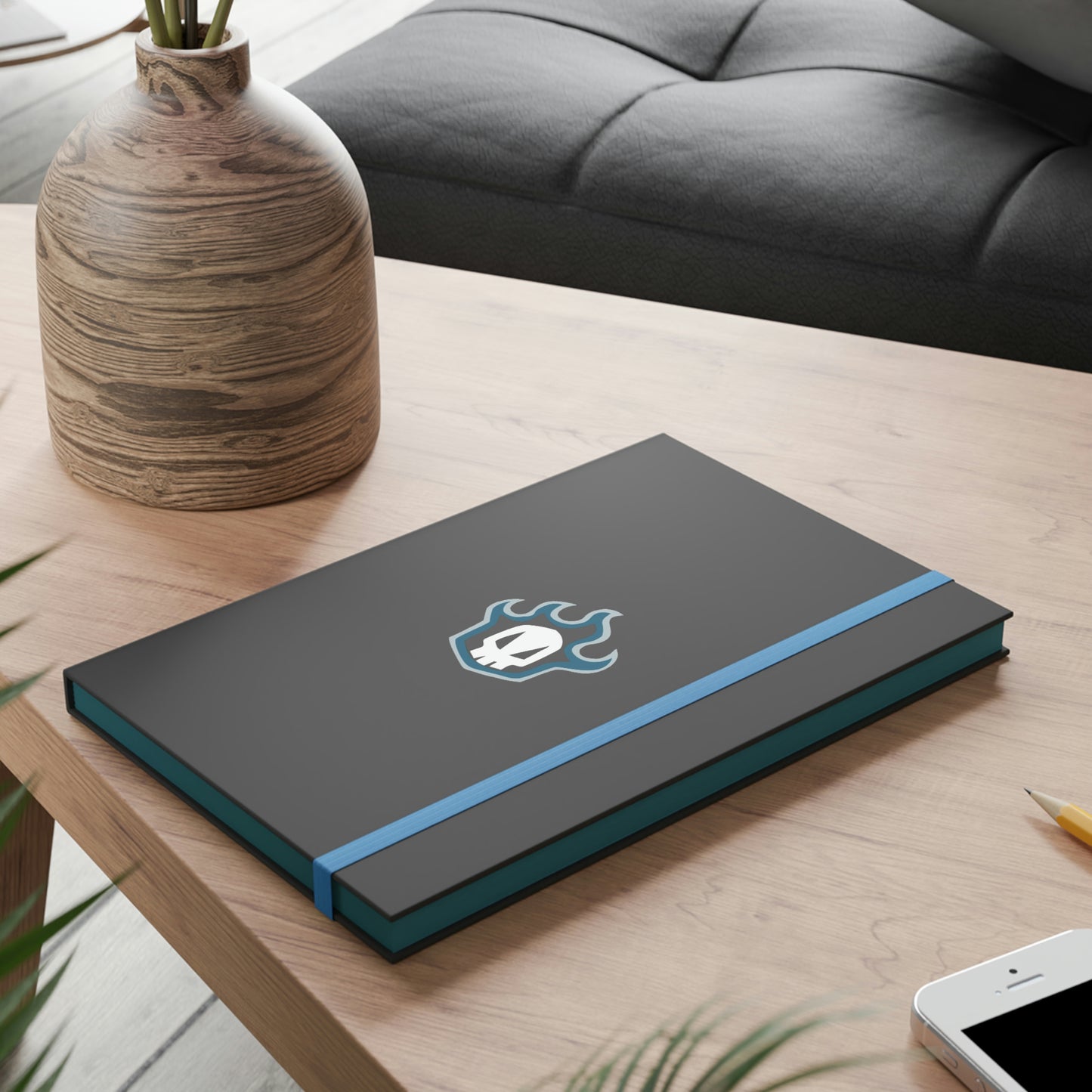 Bleach Color Contrast Notebook - Ruled