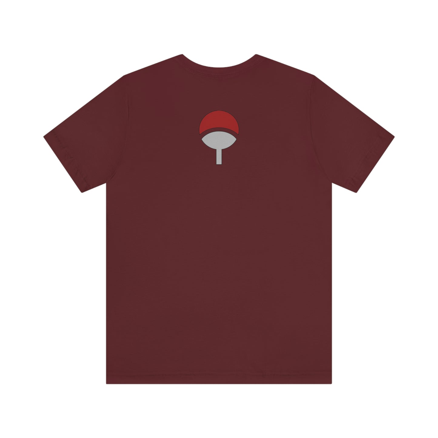 Uchiha w/ Crest Unisex Jersey Short Sleeve Tee