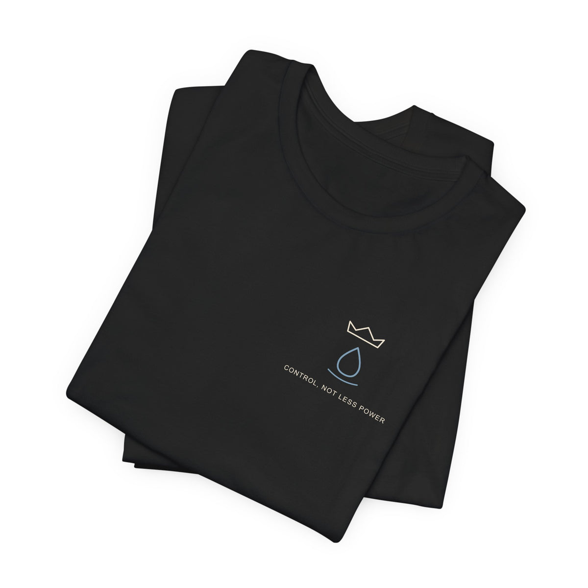 Royal Control Minimalist Anime Soft Tee | Grimoire Magic Japanese Streetwear