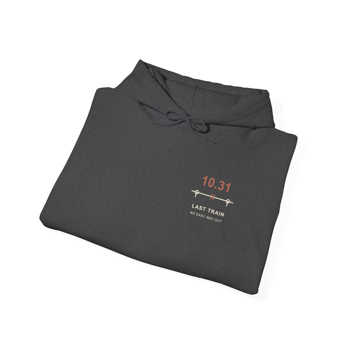 Last Train October Minimalist Hoodie | Inspired by the Shibuya Incident arc of Jujutsu Kaisen