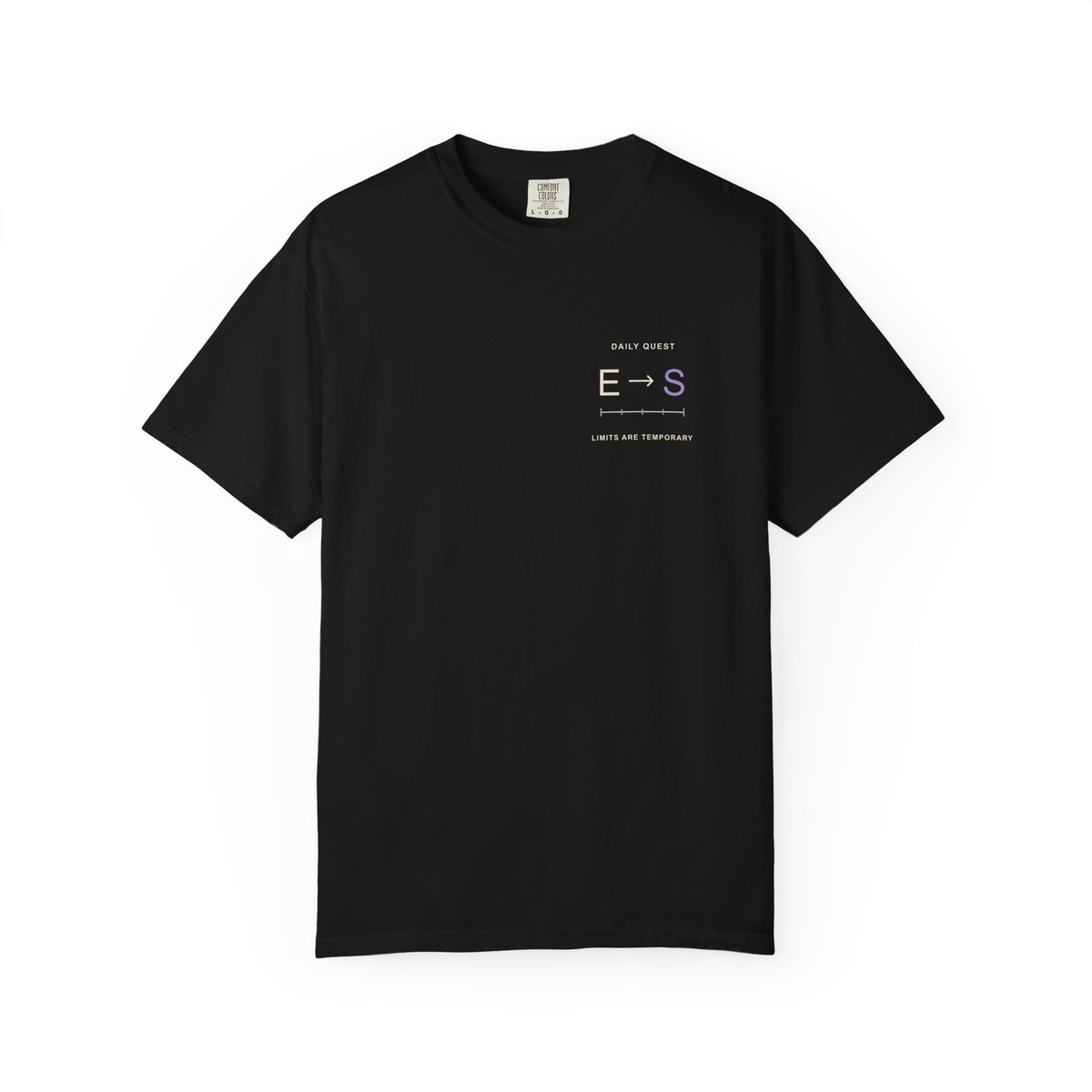 Rank Breaker Minimalist Anime Tee | Shadow Rank Gym Japanese Streetwear