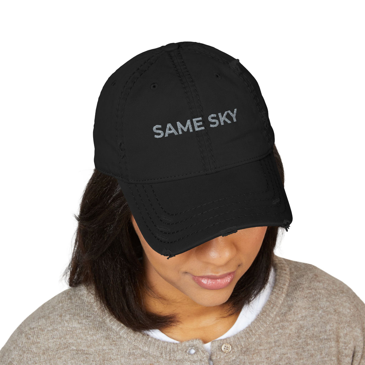 Same Sky Embroidered Dad Hat | Inspired by Frieren and Himmel from Frieren