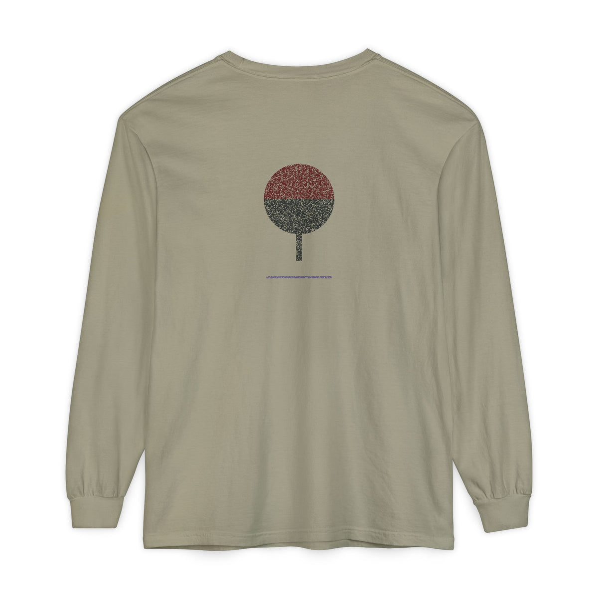 Storm Flame Kanji Anime Long Sleeve Tee | Clan Crest Japanese Streetwear