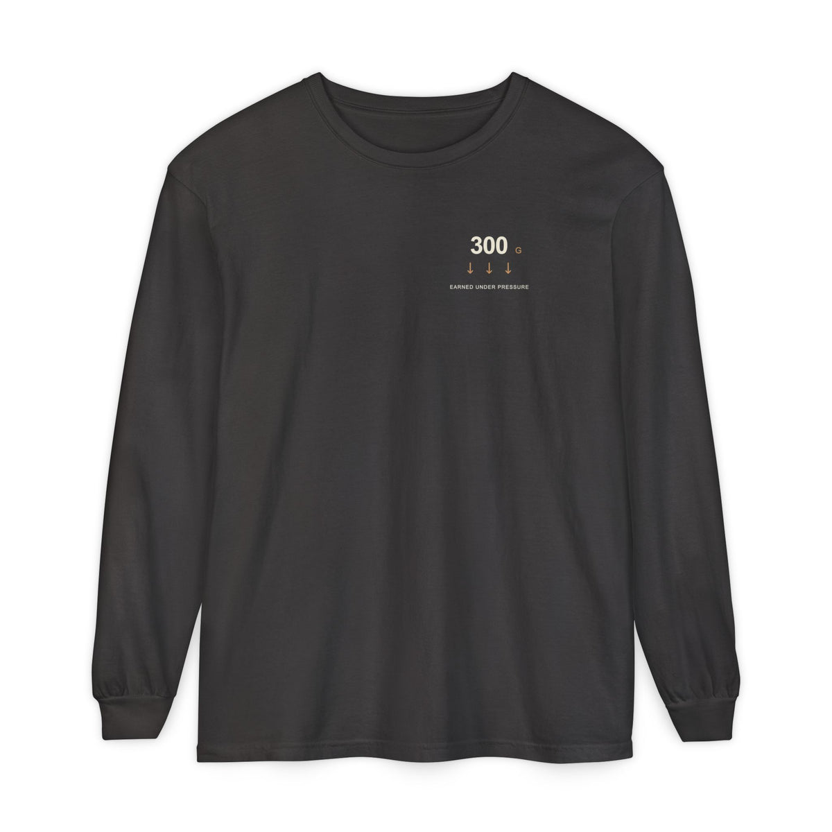 Gravity Club Minimalist Anime Long Sleeve Tee | Power Level Japanese Streetwear