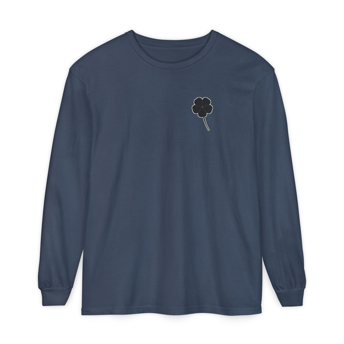 Black Clover Leaf Minimalist Long Sleeve Tee | Inspired by Asta from Black Clover