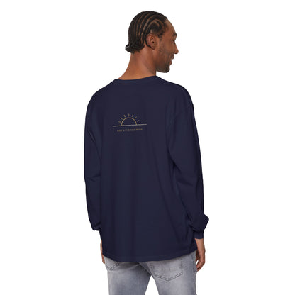 Golden Dawn Kanji Long Sleeve Tee | Inspired by Yuno and the Golden Dawn from Black Clover