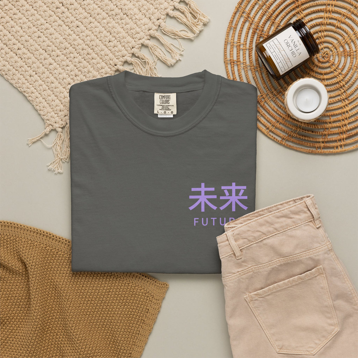 Future Tense Kanji Anime Tee | Saiyan Japanese Streetwear