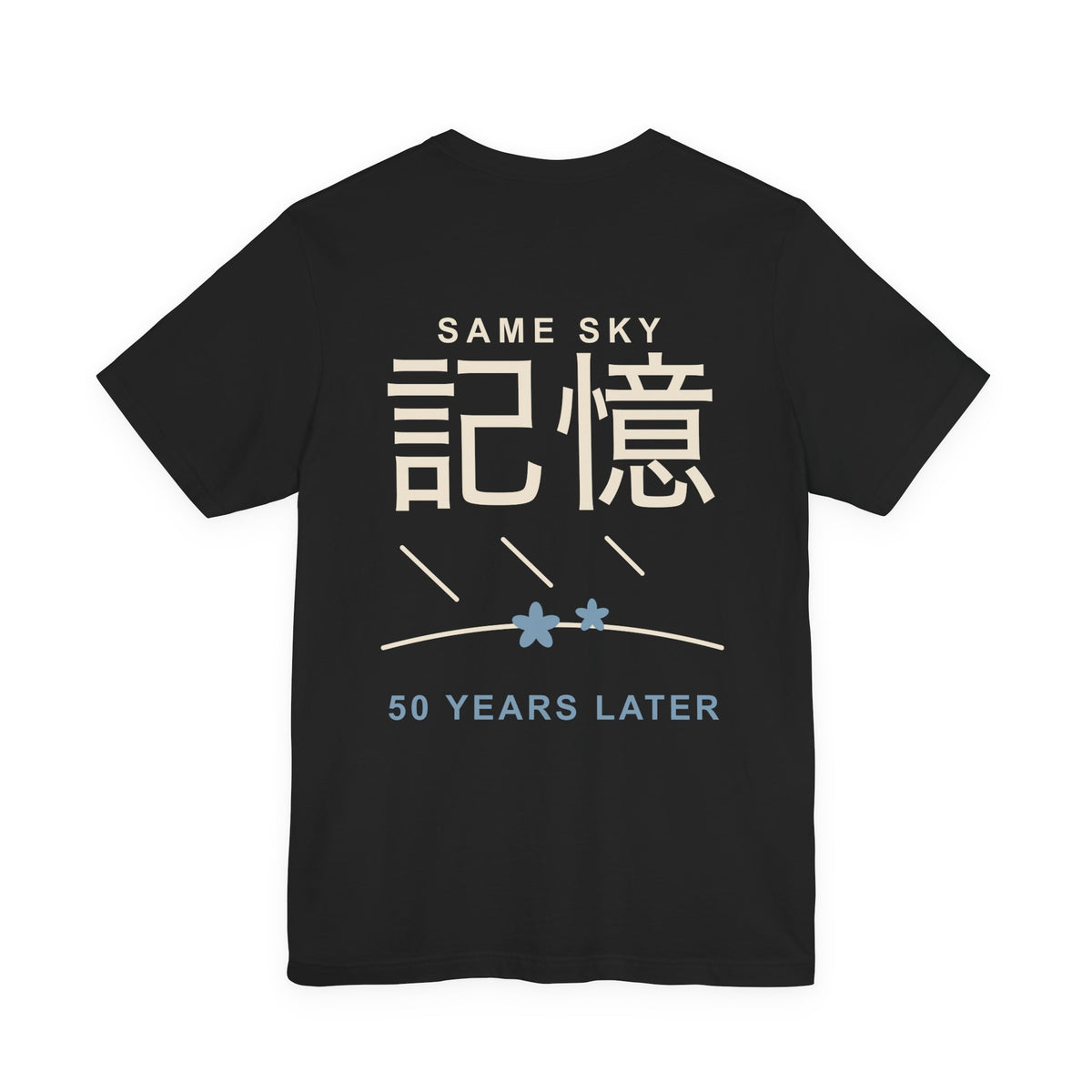 Memory of the Sky Kanji Anime Soft Tee | Mage Journey Japanese Streetwear