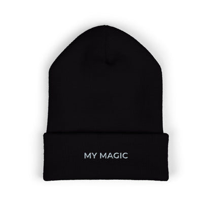 My Magic Embroidered Beanie | Inspired by Asta from Black Clover