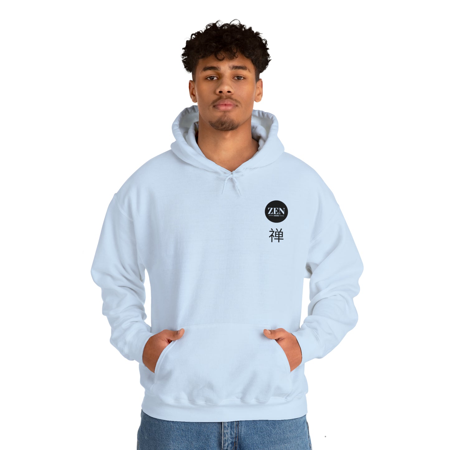 One Piece Zen Unisex Heavy Blend™ Hooded Sweatshirt