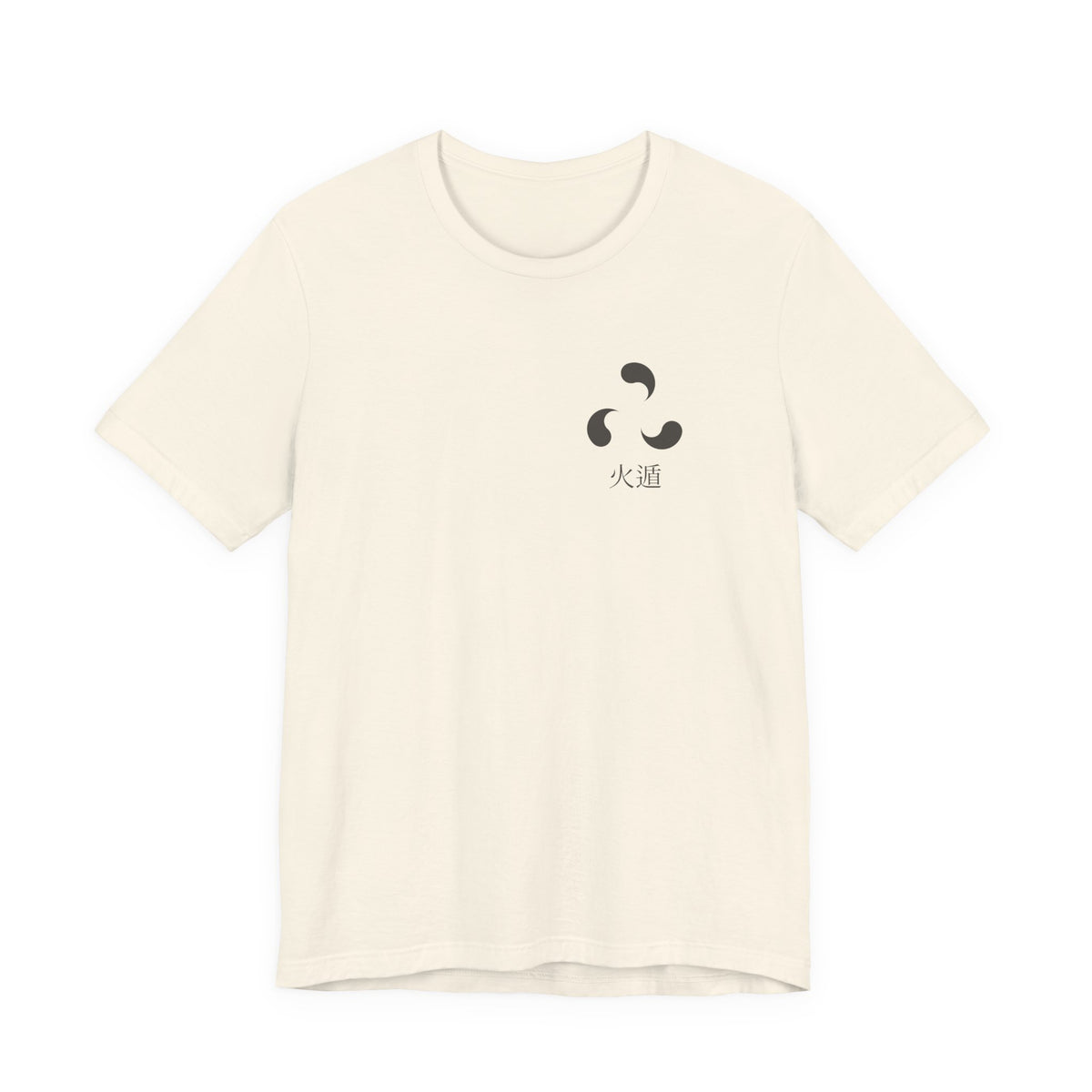 Ember Legacy Minimalist Anime Soft Tee | Fire Release Kanji Japanese Streetwear