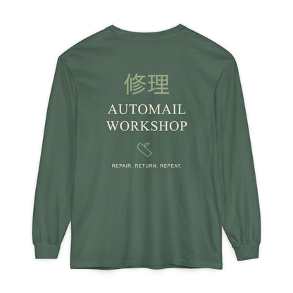 Rebuild Home Kanji Long Sleeve Tee | Inspired by Winry Rockbell from Fullmetal Alchemist