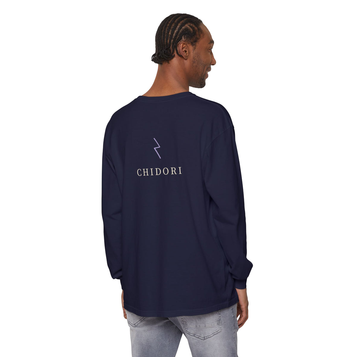 Storm Heir Kanji Anime Long Sleeve Tee | Ninja Japanese Streetwear