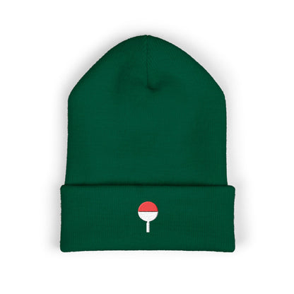Clan Fan Crest Embroidered Beanie | Inspired by the Uchiha clan of Naruto