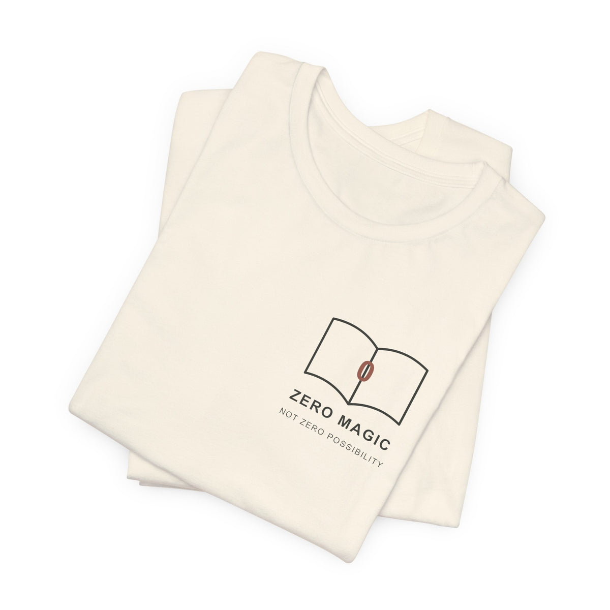 Zero Magic Minimalist Anime Soft Tee | Grimoire Magic Japanese Streetwear