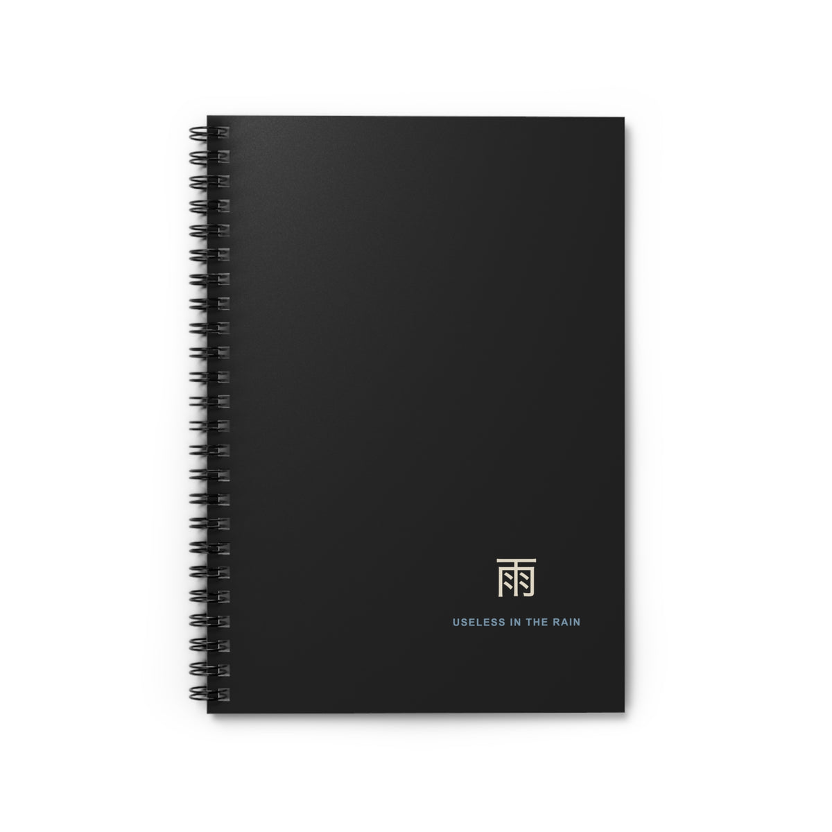 Rain Check Spiral Notebook | Inspired by Roy Mustang from Fullmetal Alchemist