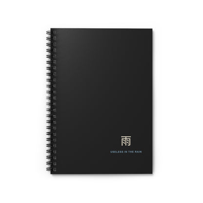 Rain Check Spiral Notebook | Inspired by Roy Mustang from Fullmetal Alchemist