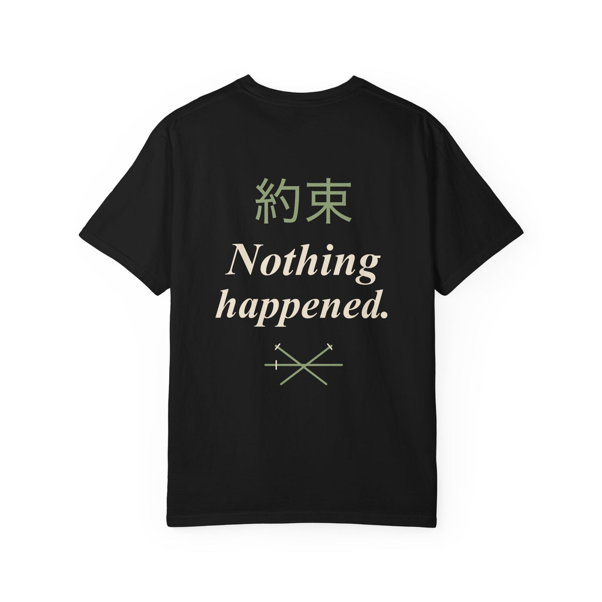 Kept Promise Kanji Anime Tee | Pirate Japanese Streetwear