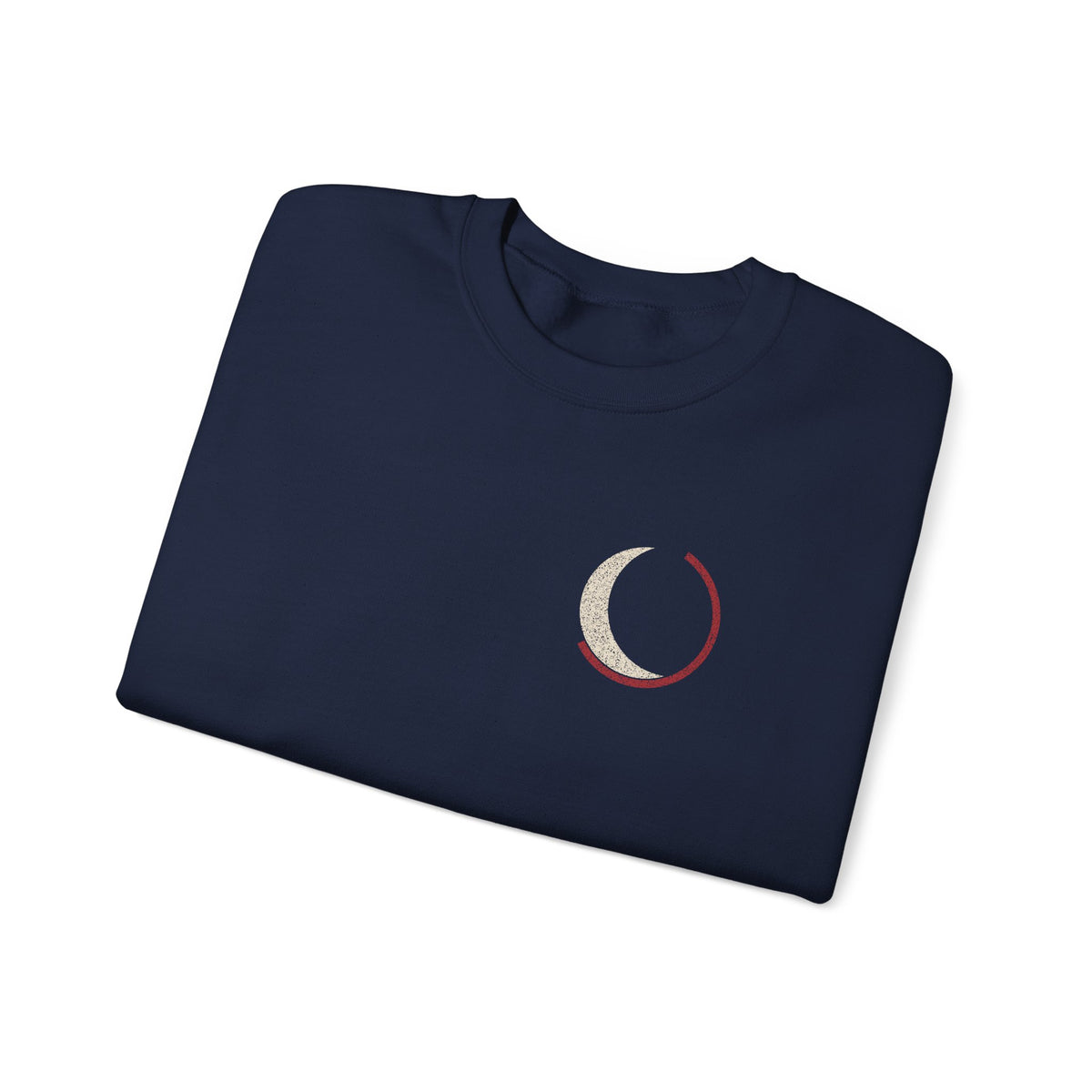 Black Moon Minimalist Crewneck Sweatshirt | Inspired by Ichigo Kurosaki from Bleach