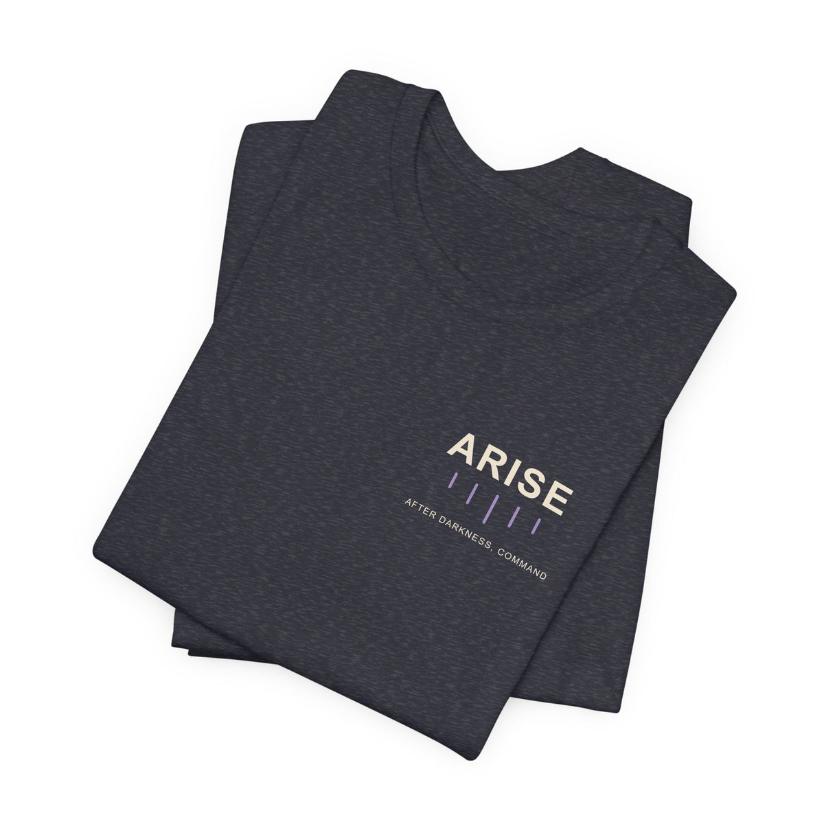 After Darkness Minimalist Anime Soft Tee | Shadow Rank Gym Japanese Streetwear