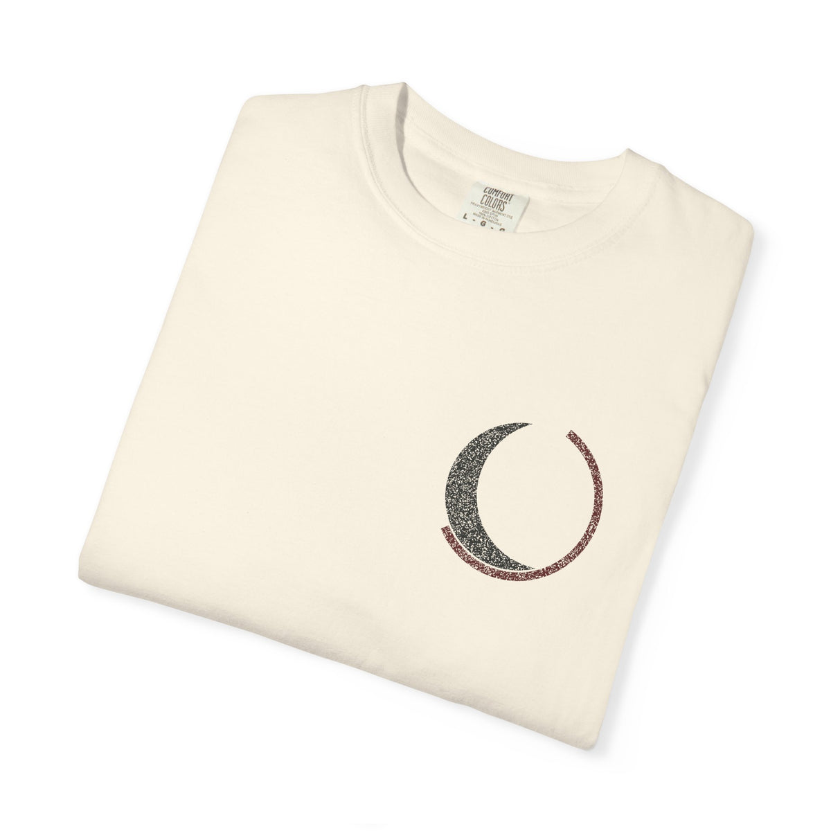 Black Moon Minimalist Anime Tee | Soul Sword Japanese Streetwear