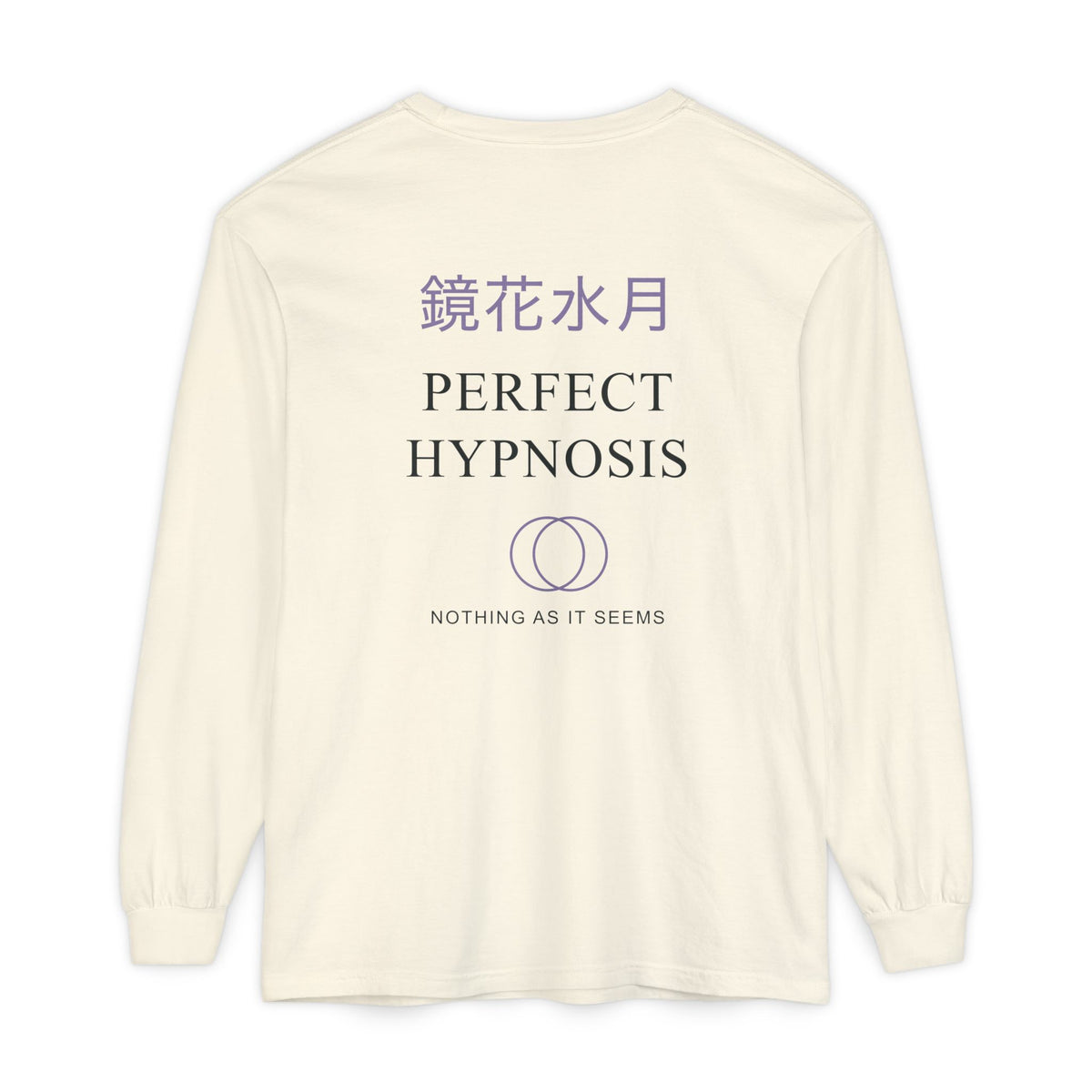 Perfect Illusion Kanji Long Sleeve Tee | Inspired by Sosuke Aizen from Bleach