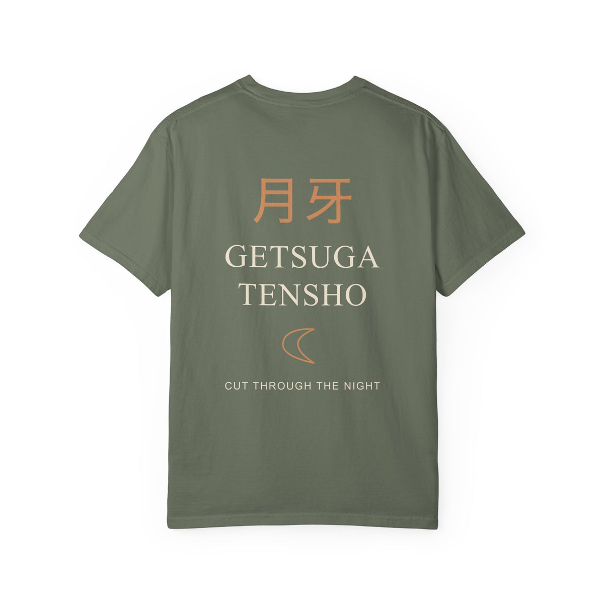 Moon Cleave Kanji Anime Tee | Soul Sword Japanese Streetwear