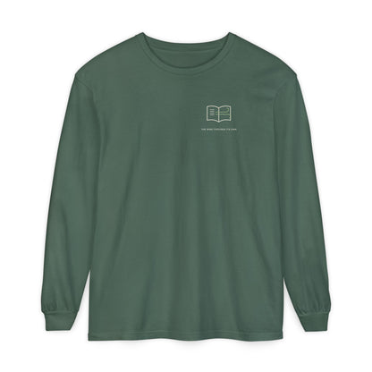 Wind Chooses Minimalist Long Sleeve Tee | Inspired by Yuno from Black Clover