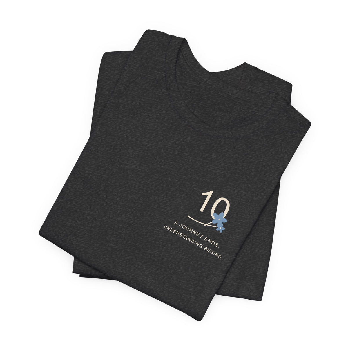 Ten Years, Still Learning Minimalist Anime Soft Tee | Mage Journey Japanese Streetwear