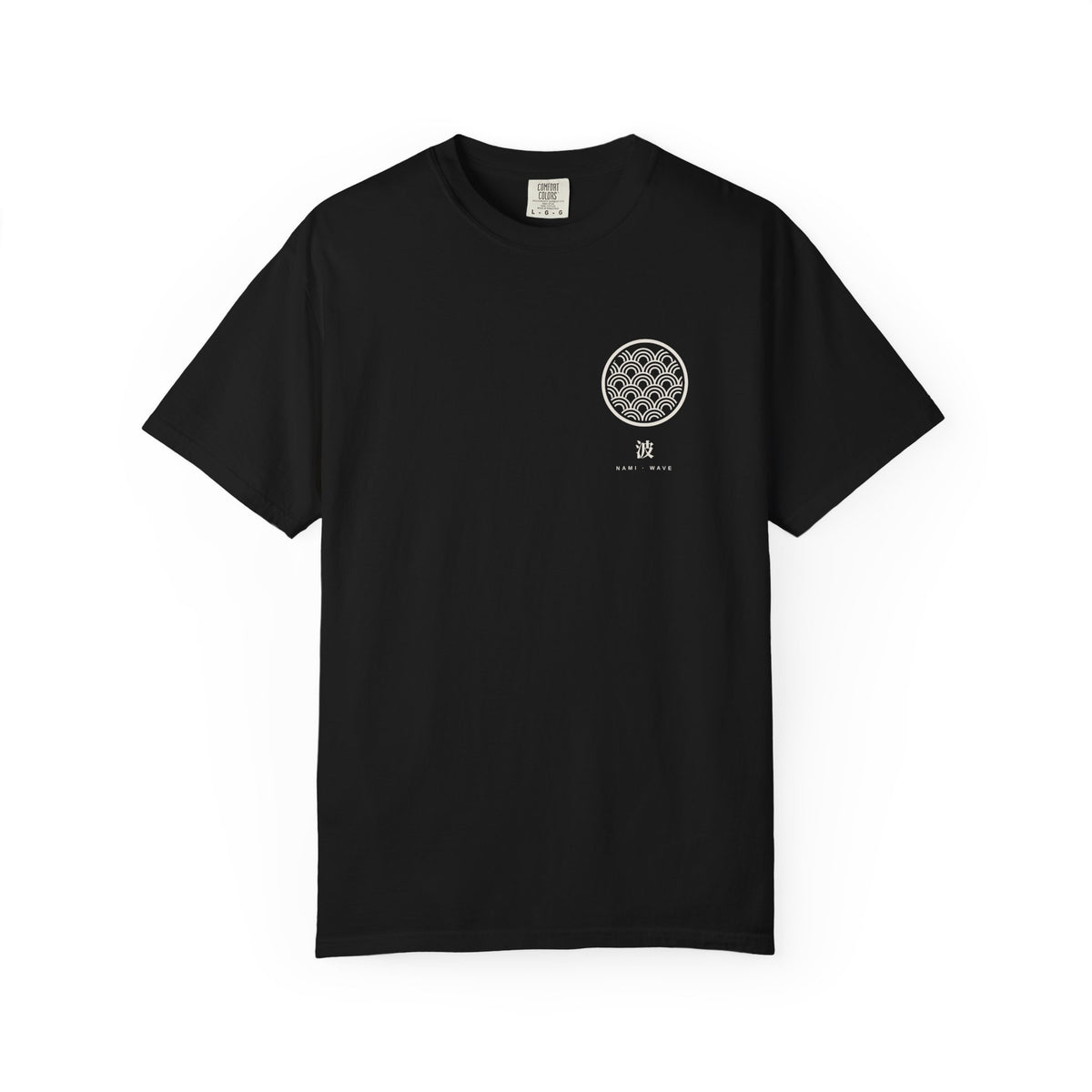 Nami Wave Crest Anime Tee | Minimalist Japanese Streetwear Shirt