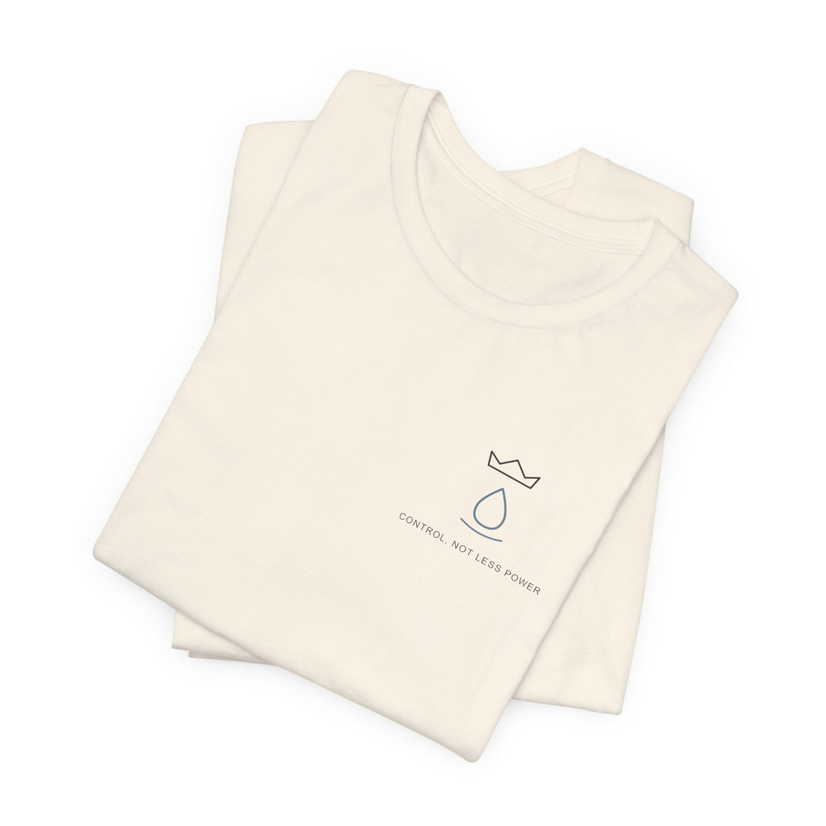 Royal Control Minimalist Anime Soft Tee | Grimoire Magic Japanese Streetwear