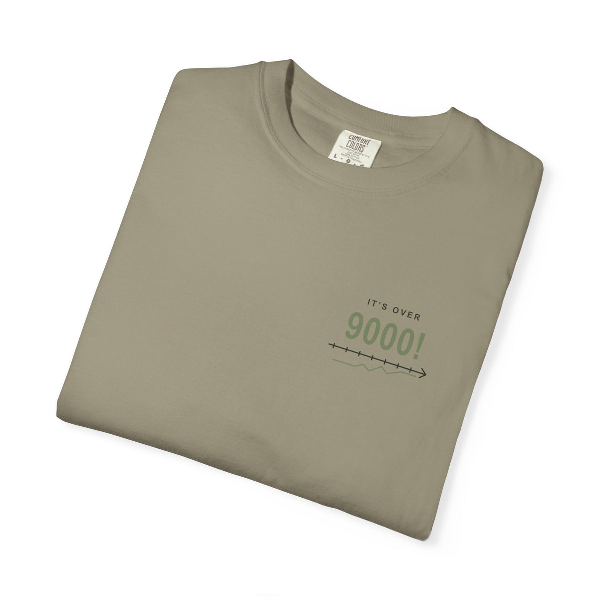 Over Nine Thousand Anime Quote Tee | Power Level Japanese Streetwear