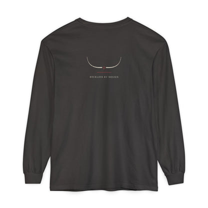 Black Bulls Kanji Long Sleeve Tee | Inspired by Yami Sukehiro and the Black Bulls from Black Clover
