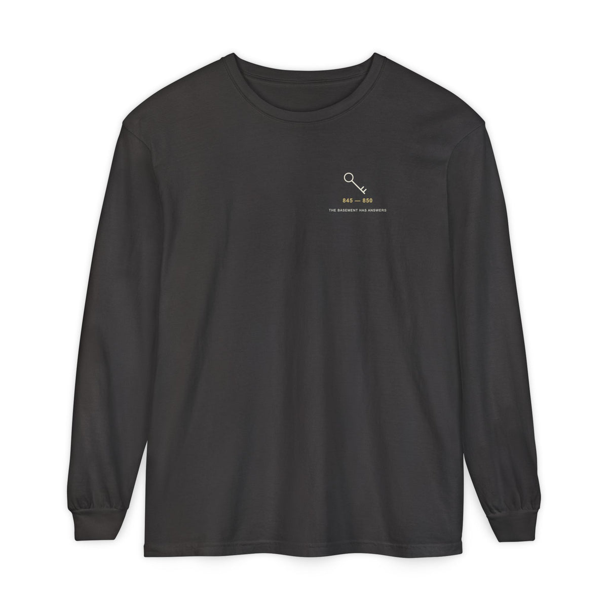 Basement Archive Minimalist Long Sleeve Tee | Inspired by Eren Yeager and Grisha Yeager from Attack on Titan